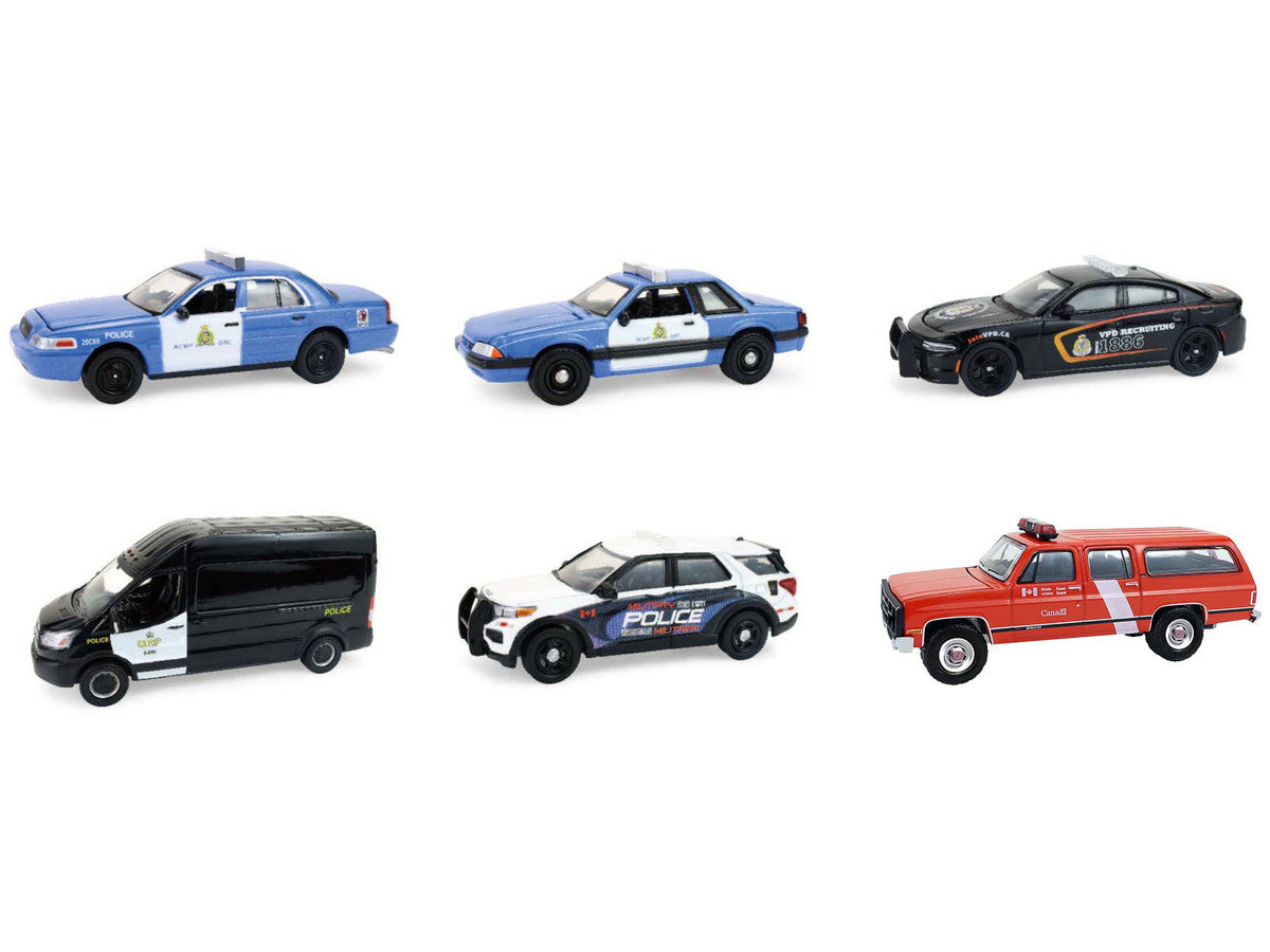 Ensemble Greenlight Set-Hot Pursuit Series - Canada Special Edition Assortment