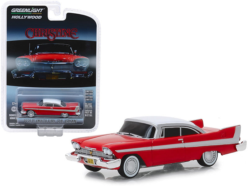 1958 Plymouth Fury Red "Evil Version" (Blacked Out Windows) "Christine" (1983) GL44840-B