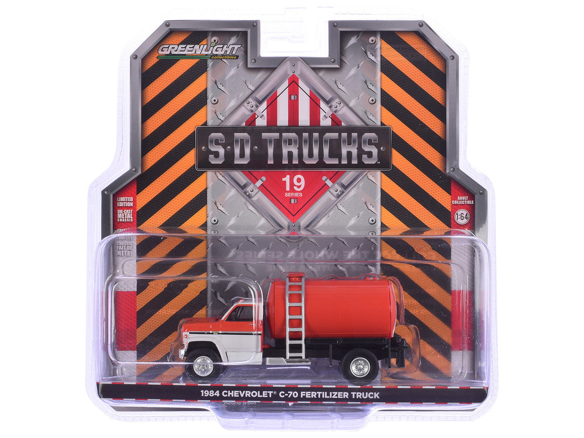 1984 Chevrolet C-70 Fertilizer Truck Red-(GL45190-A)
