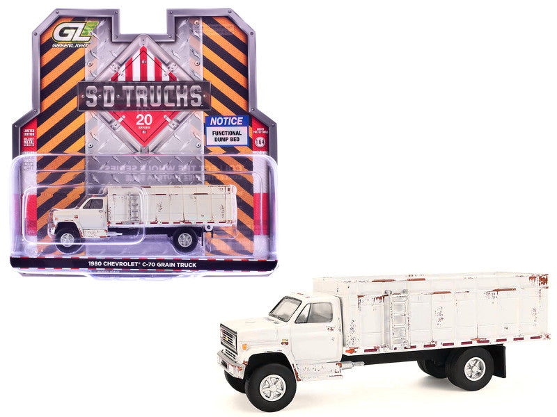 1980 Chevrolet C-70 Grain Truck White (Weathered) GL45200-A