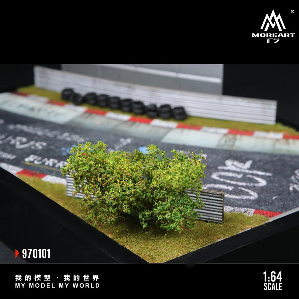 MoreArt Diorama 1:64-NURBURGRING TRACK O1 MODEL (MO970101)