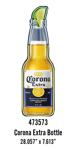 Lenticular/3D effects - Corona Bottle