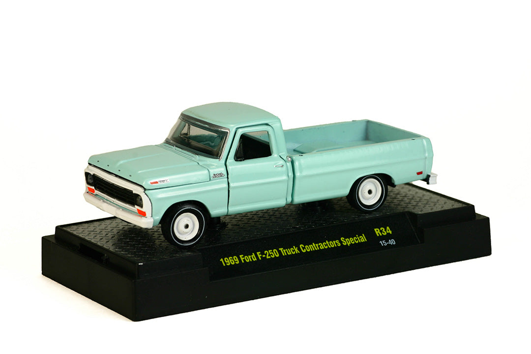 1969 Ford F-250 Truck (M2 Machines-Auto Trucks Release 34)