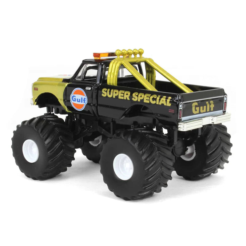 1971 Chevrolet K-10 Gulf Oil Super Special – GreenLight Kings of Crunch 1:64 – GL49195-A