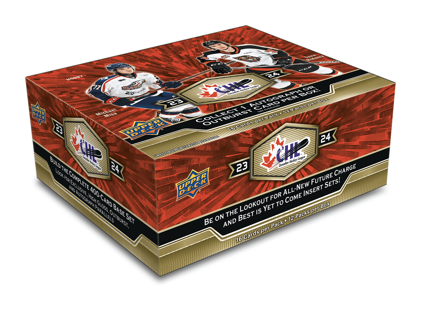 2023-24 Upper Deck CHL Hockey - Hobby Box