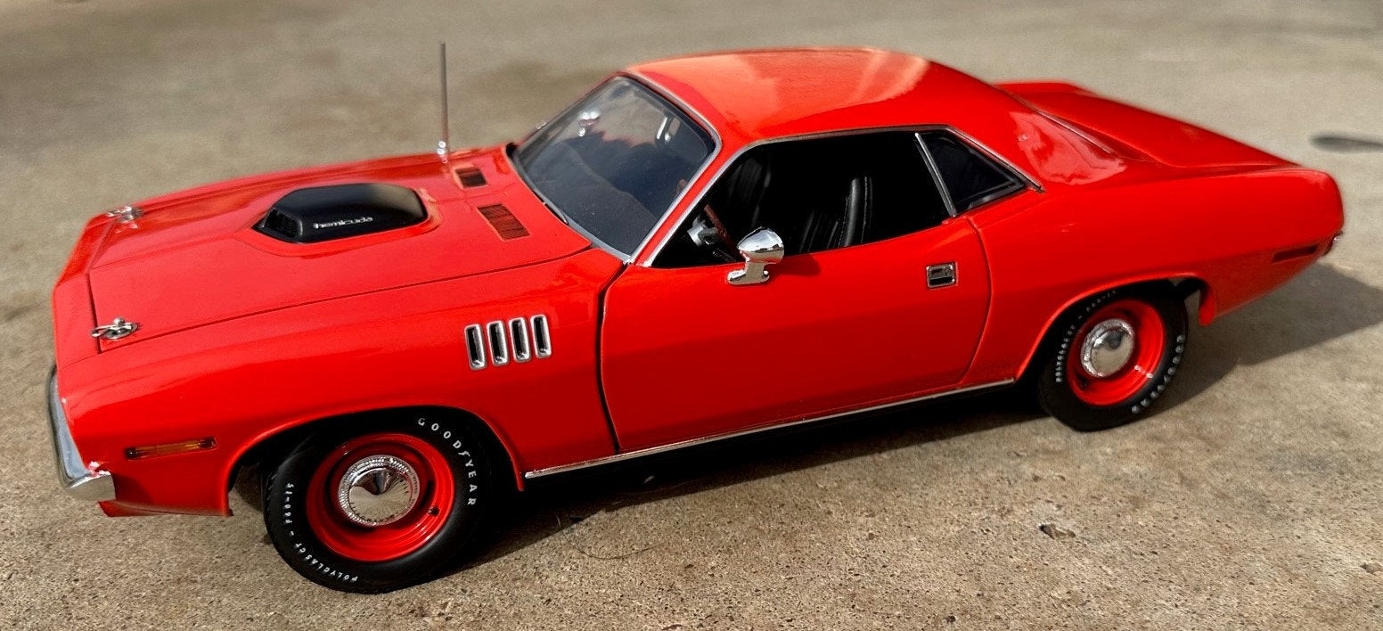 1971 Plymouth, Cuda Hemi, Tor Red