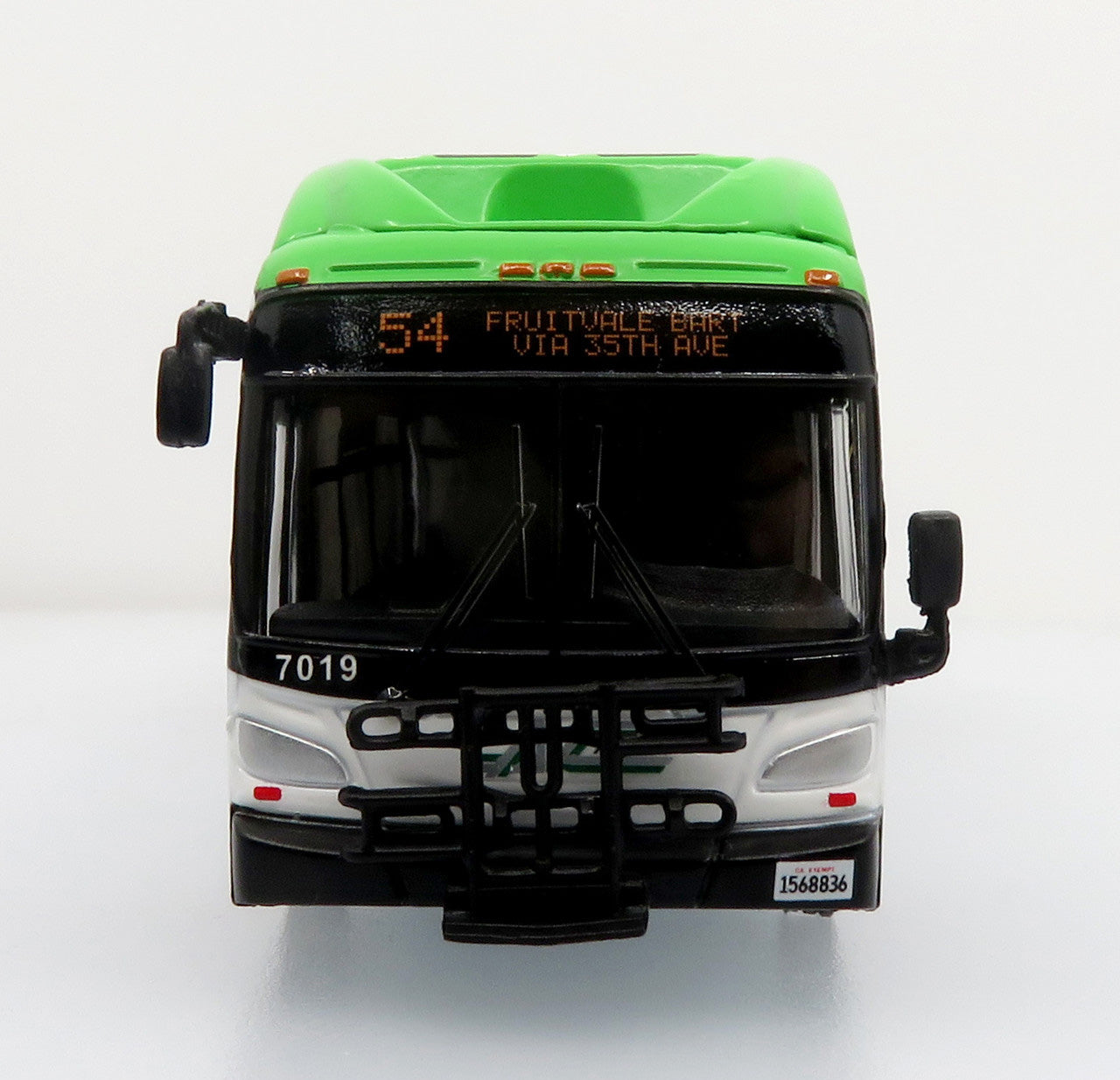 New Flyer Xcelsior Charge NG Electric Bus, A/C Transit-San Francisco California 1/87