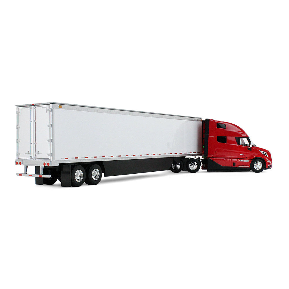 Red/White Volvo VNL 860 High-Roof Sleeper with 53’ Trailer – First Gear 1:50 (50-3515)