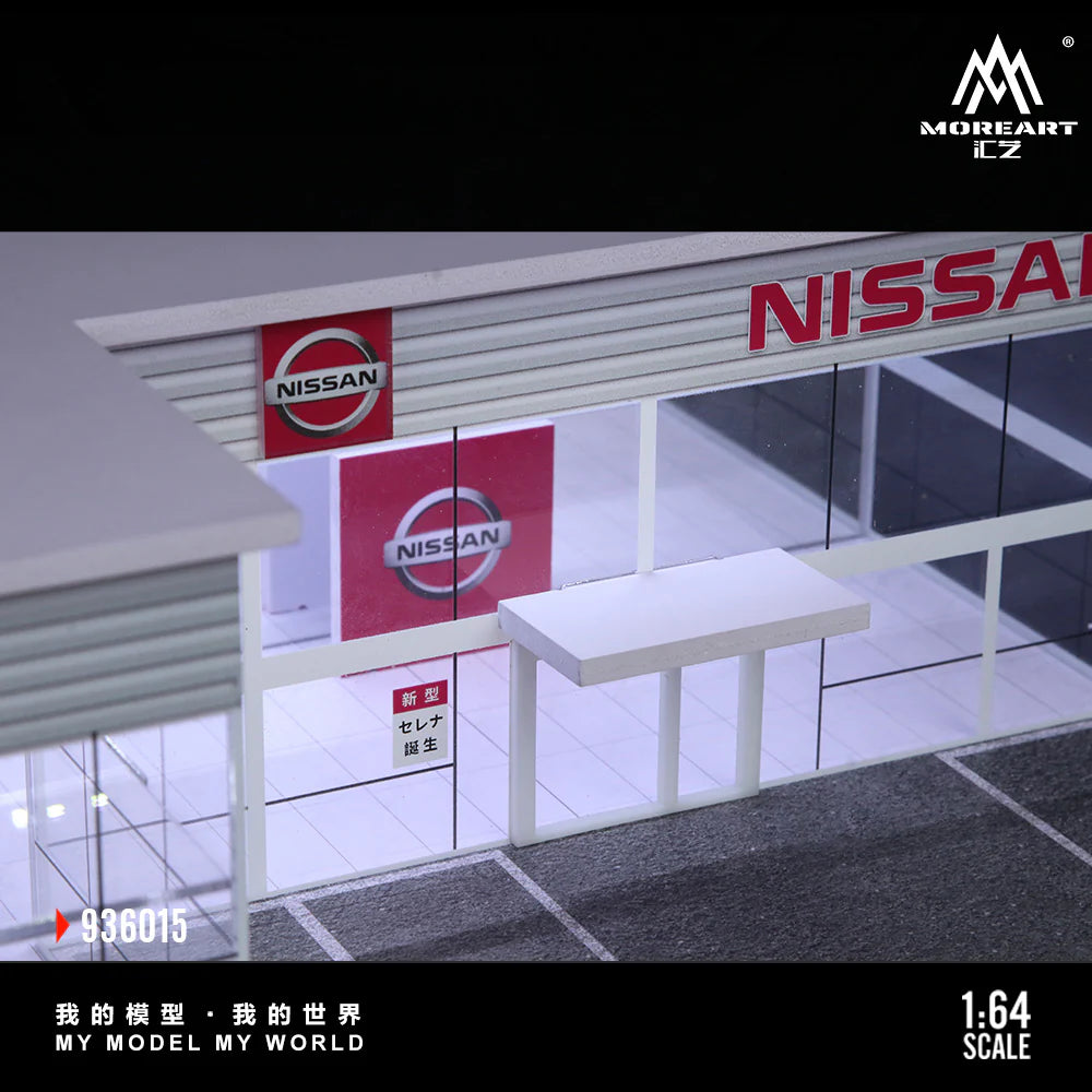 MoreArt 1/64-SHOWROOM NISSAN SHOP MO936015