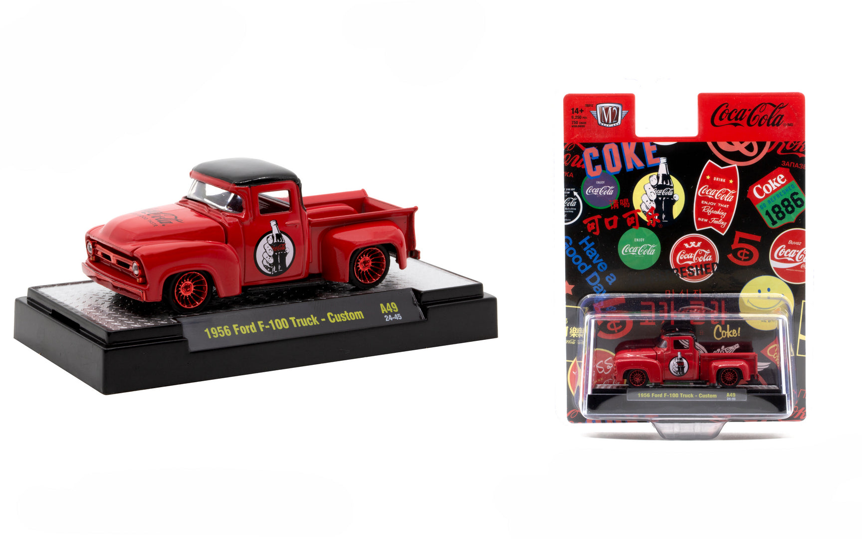 CHASE CAR-1956 Ford F-100 Pickup Truck (Coca-Cola)