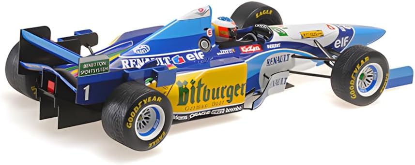 BENETTON - F1 B195 TEAM MILD SEVEN RENAULT N 1 WORLD CHAMPION WINNER JAPAN GP WITH RAIN TYRES MICHAEL SCHUMACHER 1995