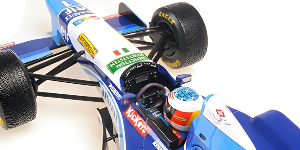 BENETTON - F1 B195 TEAM MILD SEVEN RENAULT N 1 WORLD CHAMPION WINNER JAPAN GP WITH RAIN TYRES MICHAEL SCHUMACHER 1995