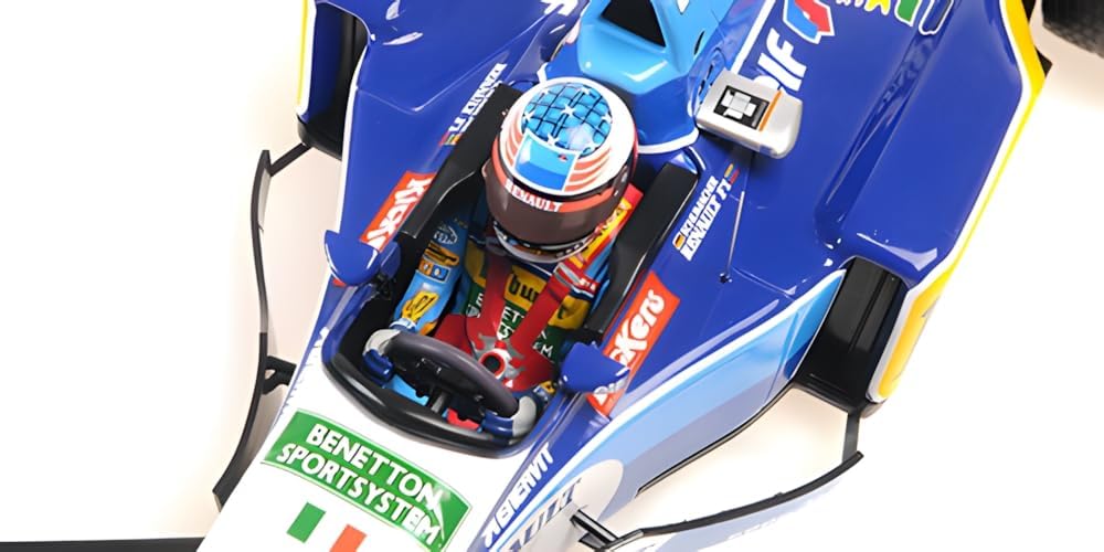 BENETTON - F1 B195 TEAM MILD SEVEN RENAULT N 1 WORLD CHAMPION WINNER JAPAN GP WITH RAIN TYRES MICHAEL SCHUMACHER 1995