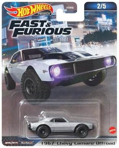 1967 Chevy Camaro Offroad 2/5, (HNW47), Hot Wheels Retro Entertainment 2023 Fast & Furious