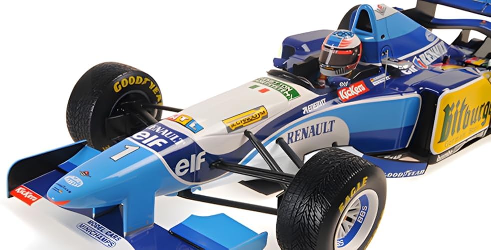BENETTON - F1 B195 TEAM MILD SEVEN RENAULT N 1 WORLD CHAMPION WINNER JAPAN GP WITH RAIN TYRES MICHAEL SCHUMACHER 1995