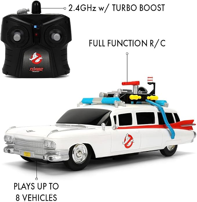 Jada R/C 1:16 Ghostbusters ECTO-1 Télécommande JD36139