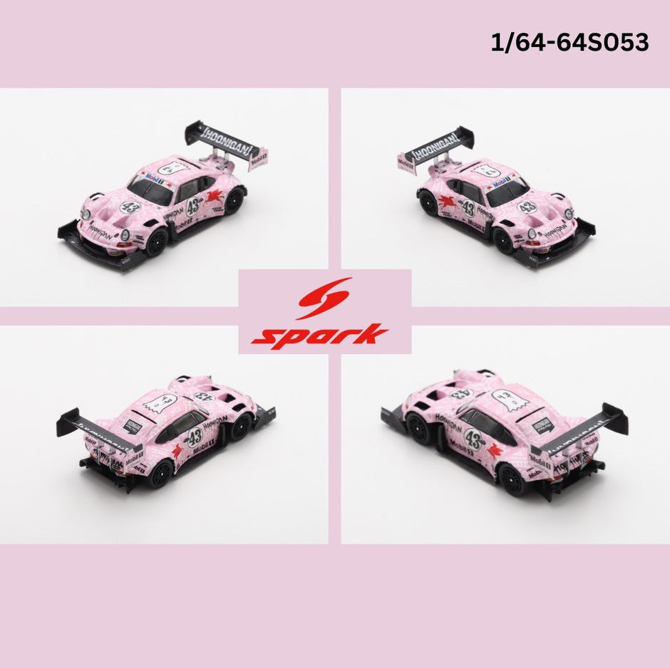 SPARK 1/64- HOONIPIGASUS 911 No.43 Pikes Peak 2022 Ken Block 64S053