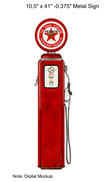 Texaco Vintage Gas Pump