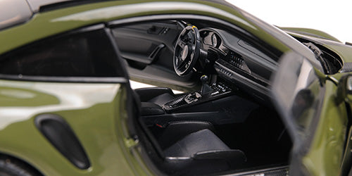 PORSCHE 911 (992) GT3RS – 2024 – NATO OLIVE W BLACK WHEELS