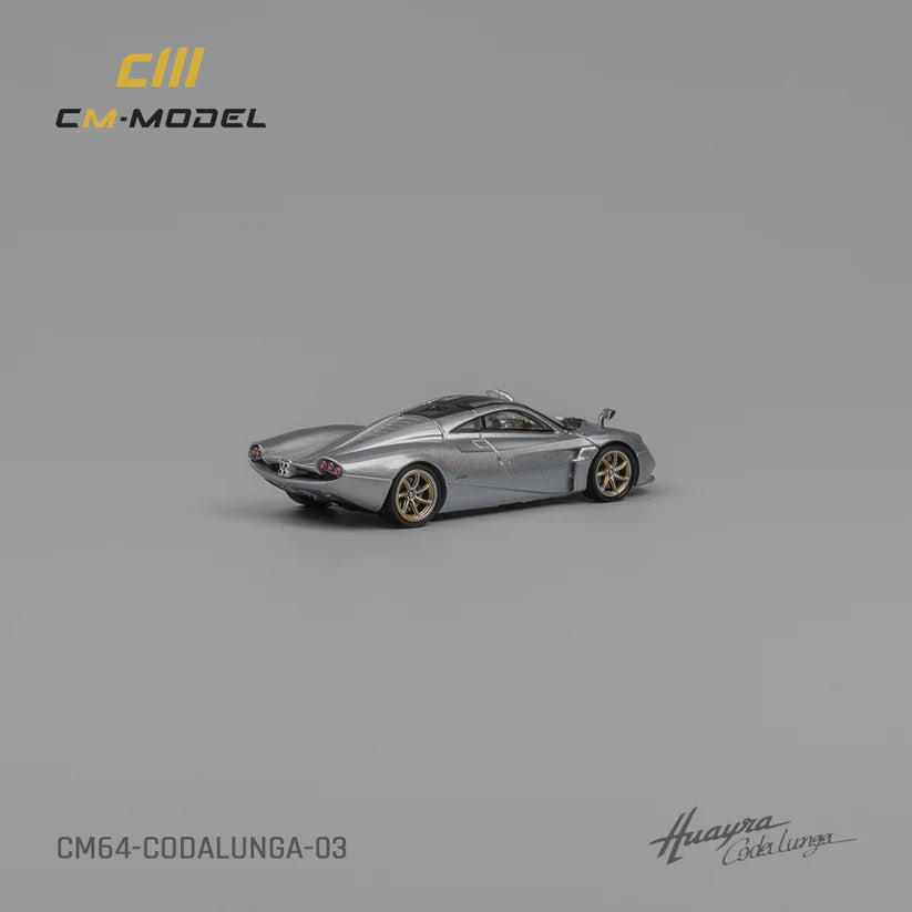 CM MODEL-Pagani Codalunga (Metallic Silver) CM64-CODALUNGA-03