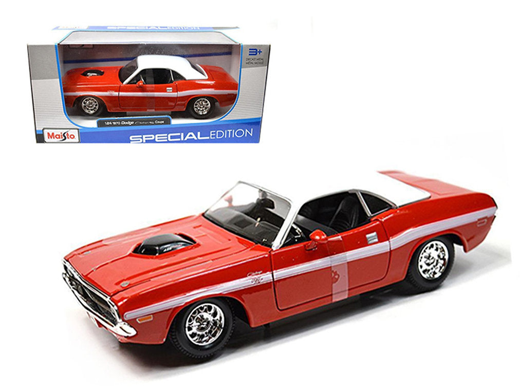 Dodge Challenger R/T Coupé 1970 Rouge – Maisto 1:24 (31263/red-maisto)