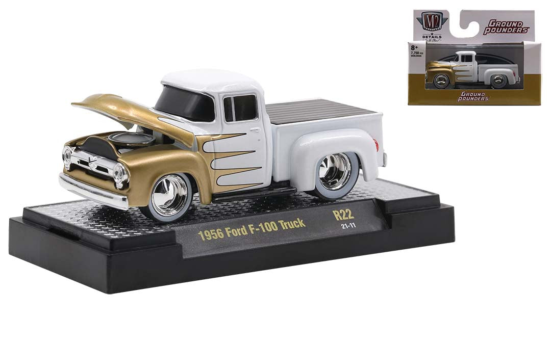 1956 Ford F-100 – M2 Machines Ground Pounders Release 22 (82161-22A)