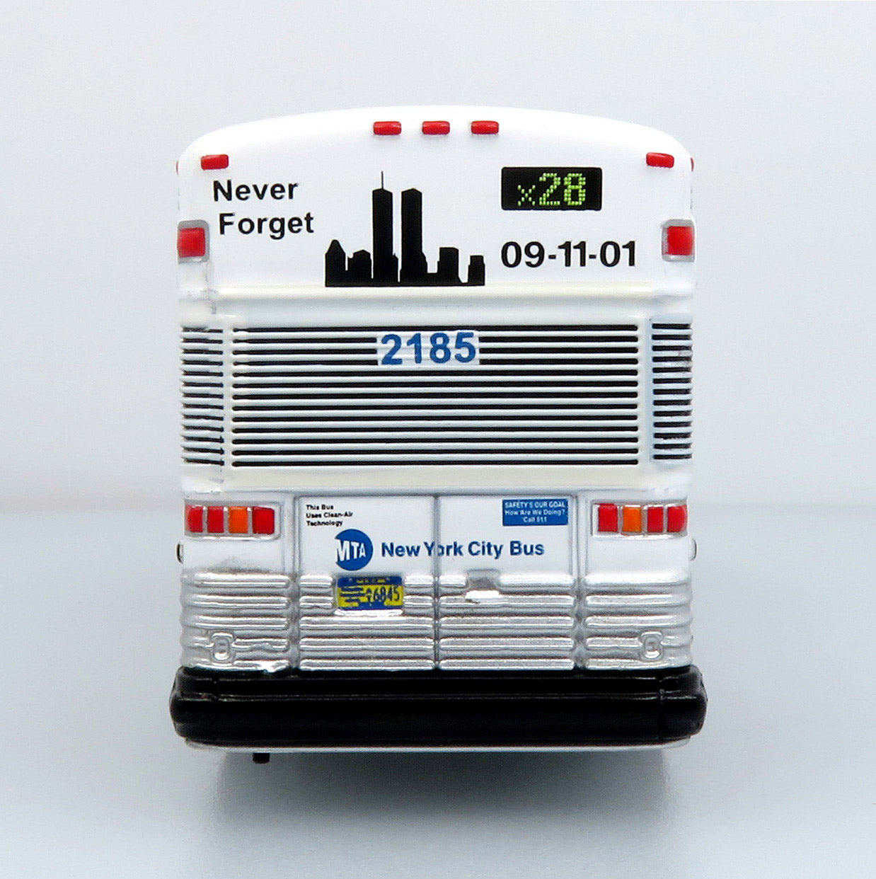 MCI D4000, MTA New York City Transit-9/11 Memorial Bus