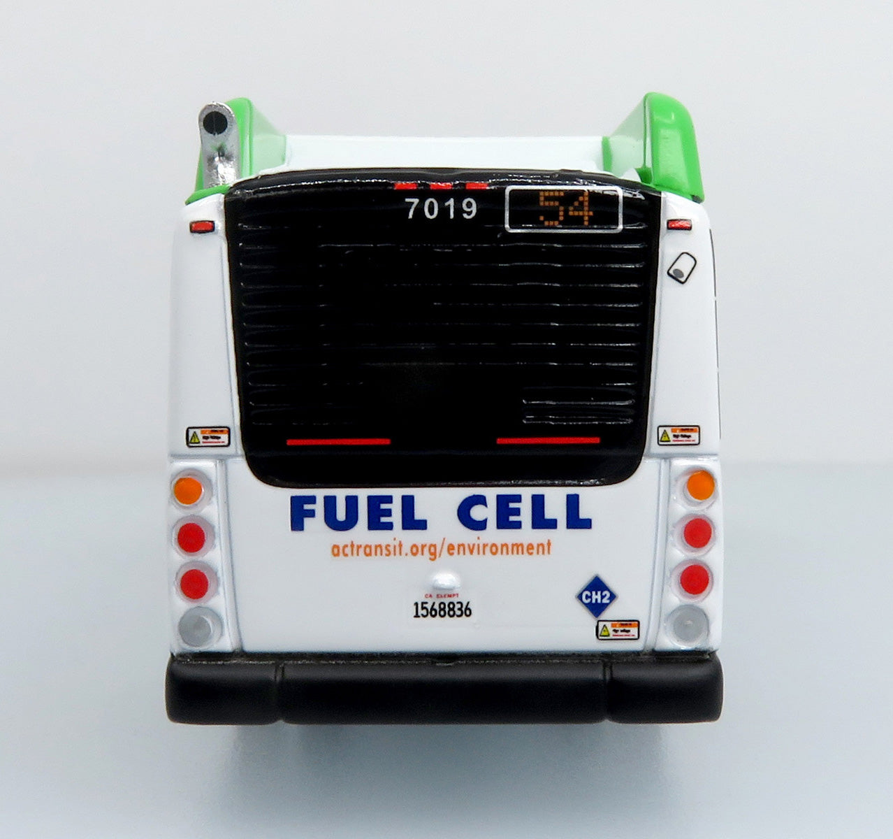 New Flyer Xcelsior Charge NG Electric Bus, A/C Transit-San Francisco California 1/87
