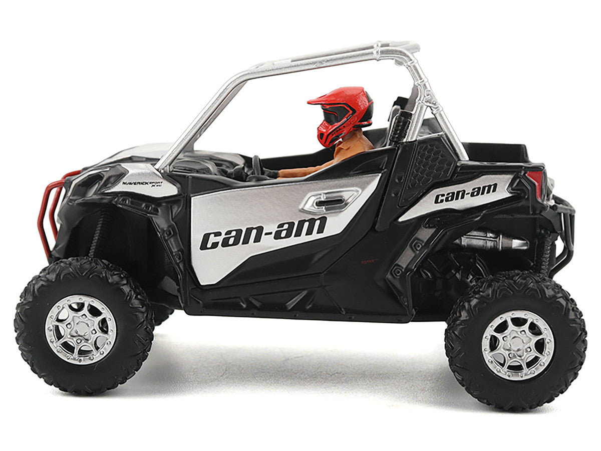 DIECAST MASTERS 1/32-Can-Am Maverick Sport XXC 1000R-Silver 60025