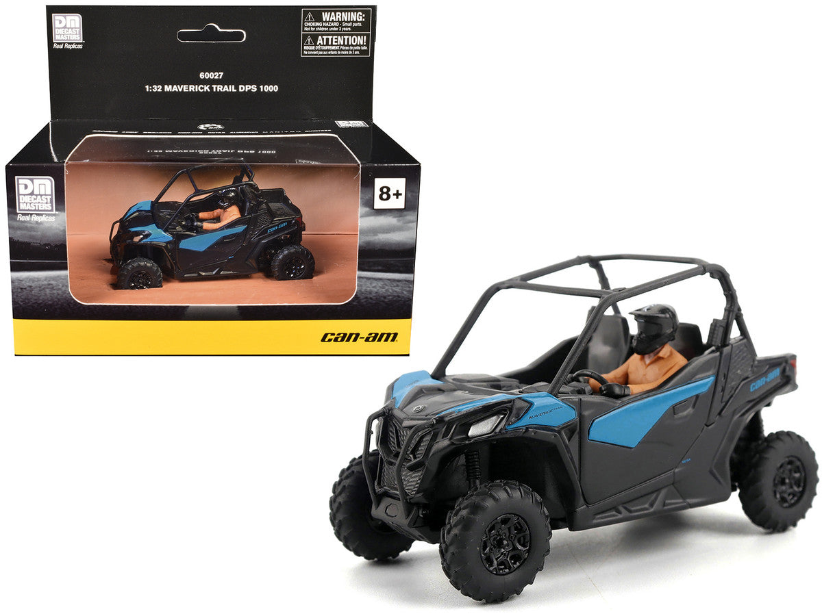 DIECAST MASTERS 1/32-Can-Am Maverick Trail DPS 1000 Blue 60027