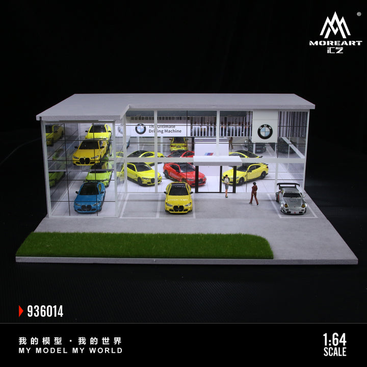 MoreArt 1/64 - Two-layer BMW Assembly Showroom - MO936014