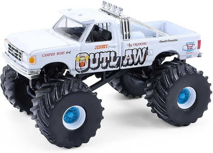 GreenLight 1:64 Kings of Crunch Série 16 – Jersey Outlaw – Ford F-150 1988 – Édition limitée GL49160-C