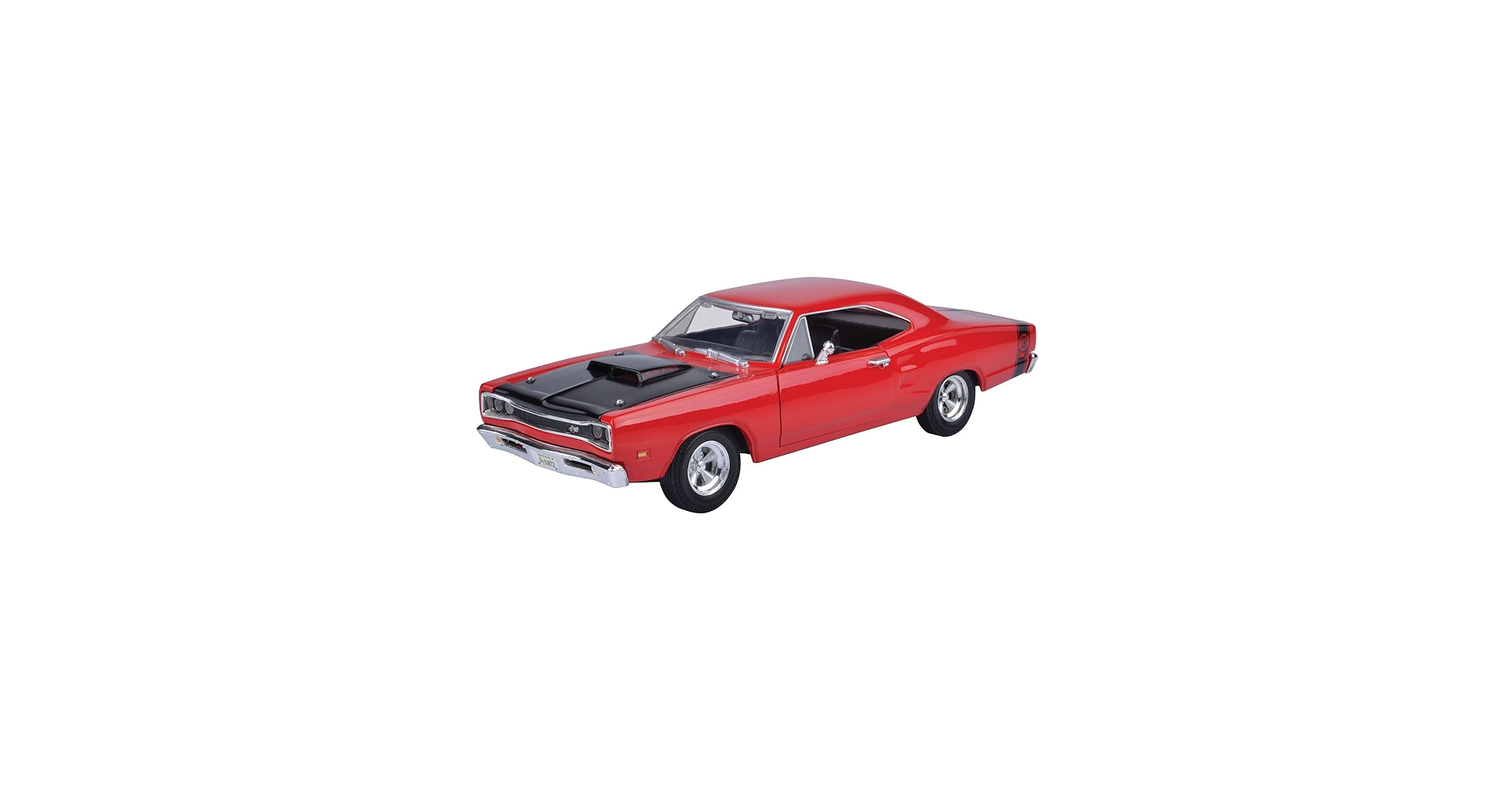 Dodge Coronet Super Bee 1969 Rouge – Motormax 1:24 Timeless Legends – 73315AC-RD