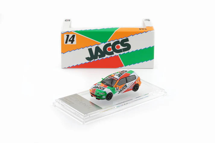 Honda Civic EG6 JACCS conduite à droite 1:64 BM Creations 64B0480