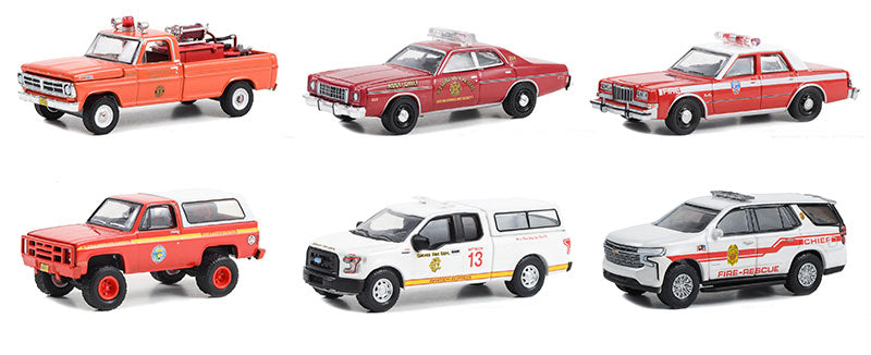 Ensemble 1/64 Set Fire & Rescue Series 4