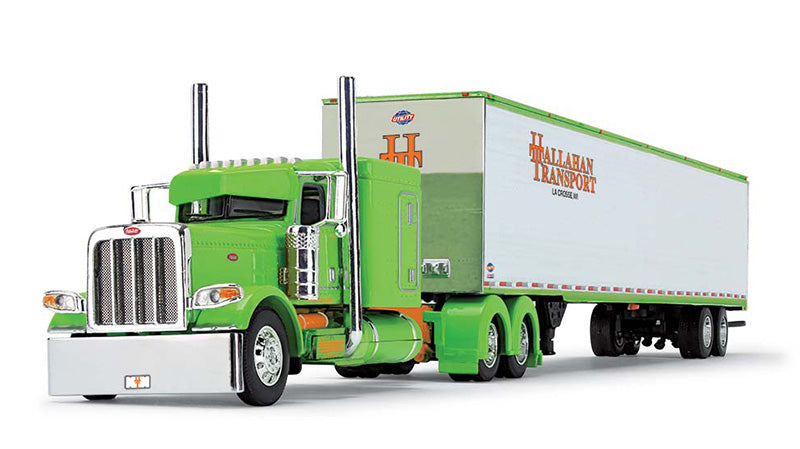 Hallahan Transport - Peterbilt Model 389 with 63" Flat Top Sleeper and 53&