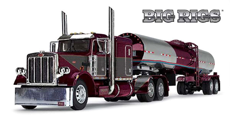 Bryce Transport Inc - Peterbilt Model 359 with 63" Flat Top Sleeper and Brenner Tank Trailer
