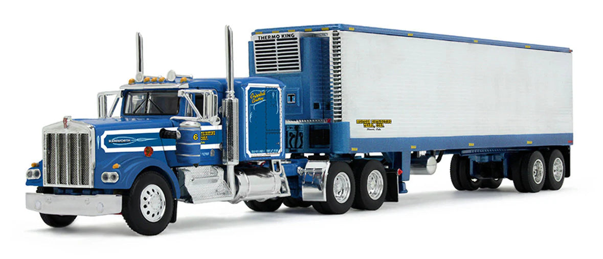 Western Distributing "Crippled Cowboy" Kenworth W900A with 60" Flat Top Sleeper & 40&