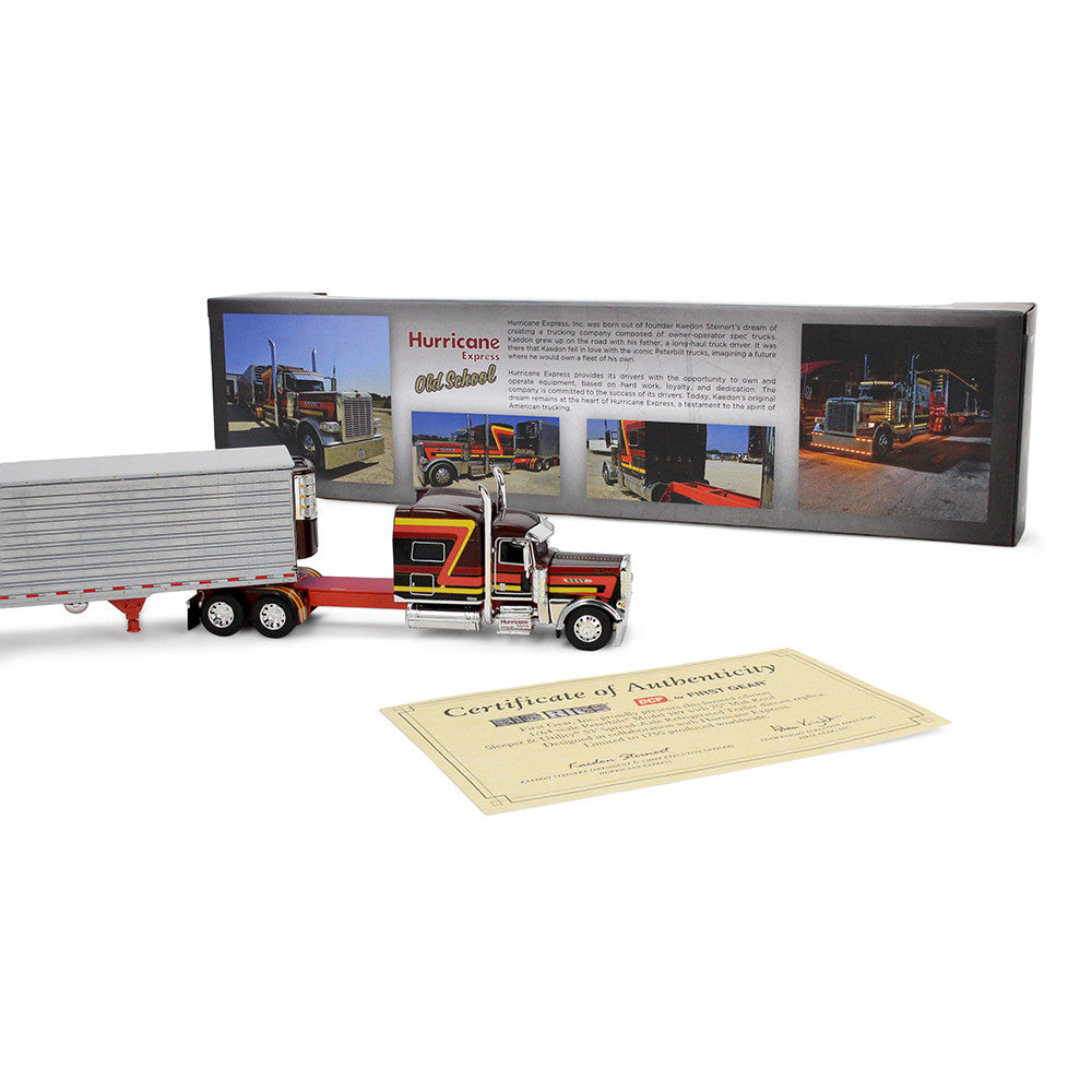 Hurricane Express Peterbilt Model 389 Pride-N-Class with 70" Mid-Roof Sleeper & 53&