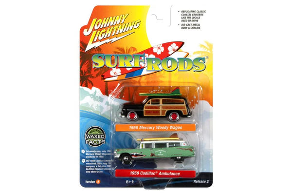 Johnny Lightning Surf Rods Twin Pack Pack A