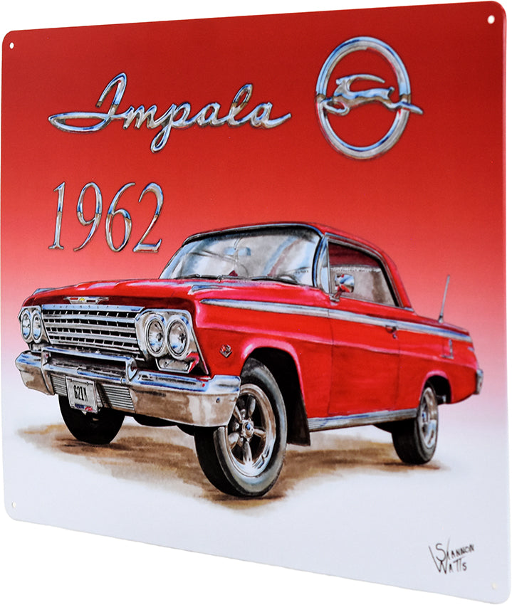 12"x15"-1962 CHEVY IMPALA