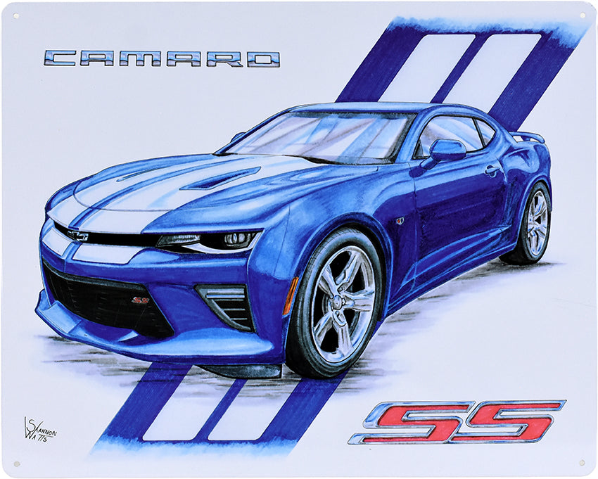 12"x15"-CAMARO SS