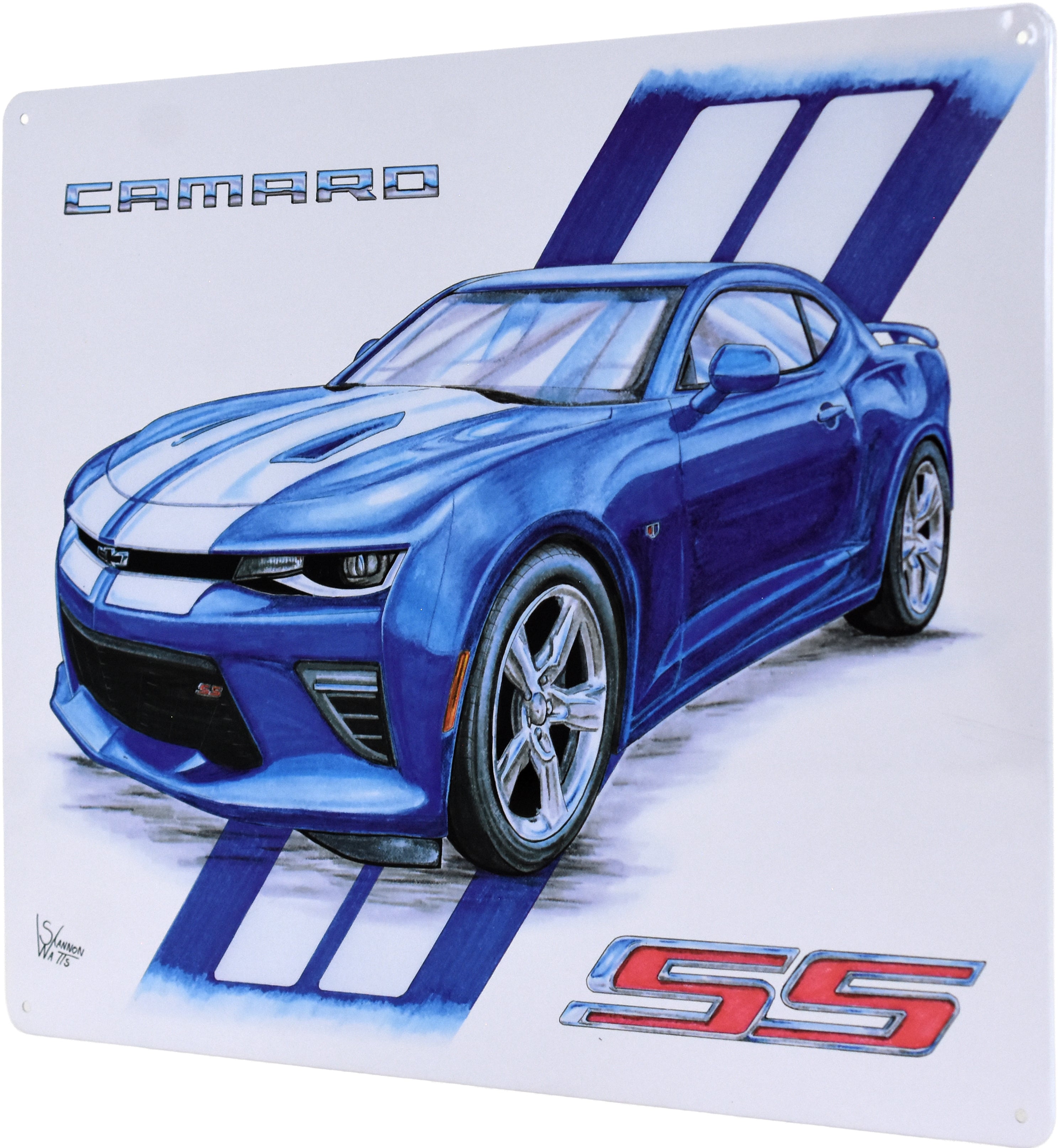 12"x15"-CAMARO SS