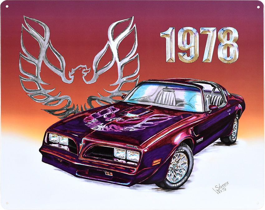 12"x15"-1978 FIREBIRD
