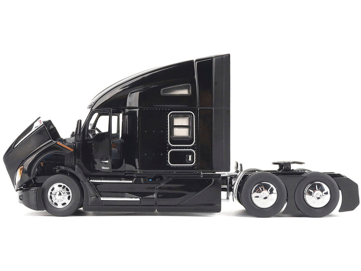 Kenworth T680 76" High Roof Sleeper Cab Truck Tractor Black