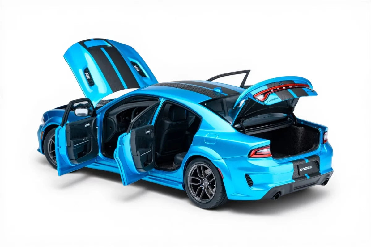 AUTOart 1:18 Dodge Charger SRT Hellcat Redeye Jailbreak – Bleu B5 – AA71753