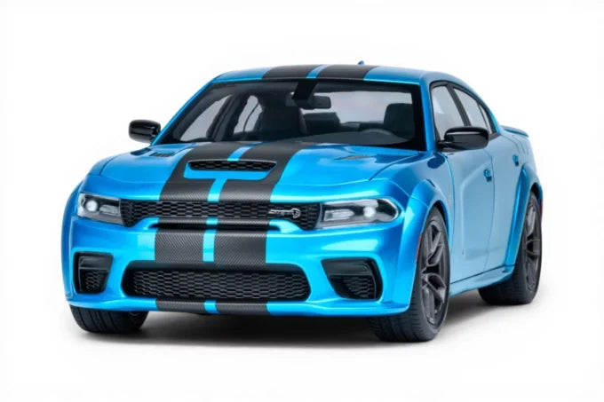 AUTOart 1:18 Dodge Charger SRT Hellcat Redeye Jailbreak – Bleu B5 – AA71753