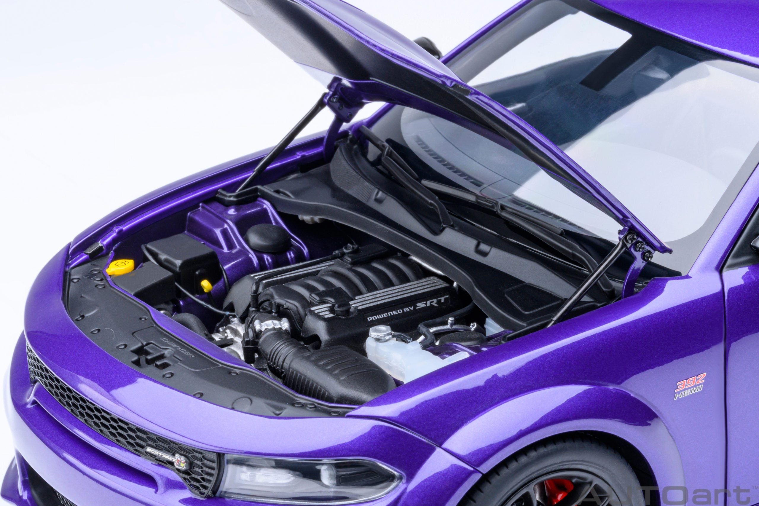 AutoArt 1:18- Dodge Charger Scat Pack Widebody (Plum Crazy) AA71757