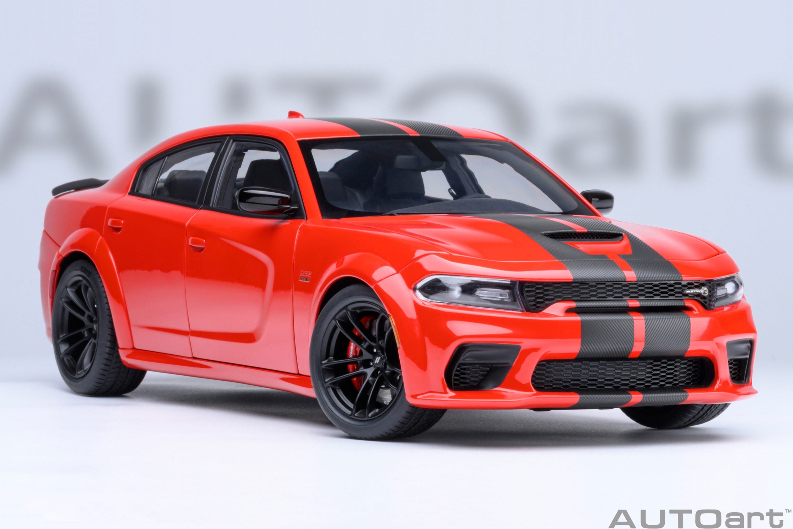 AutoArt 1:18- Dodge Charger Scat Pack Widebody (TorRed) AA71759