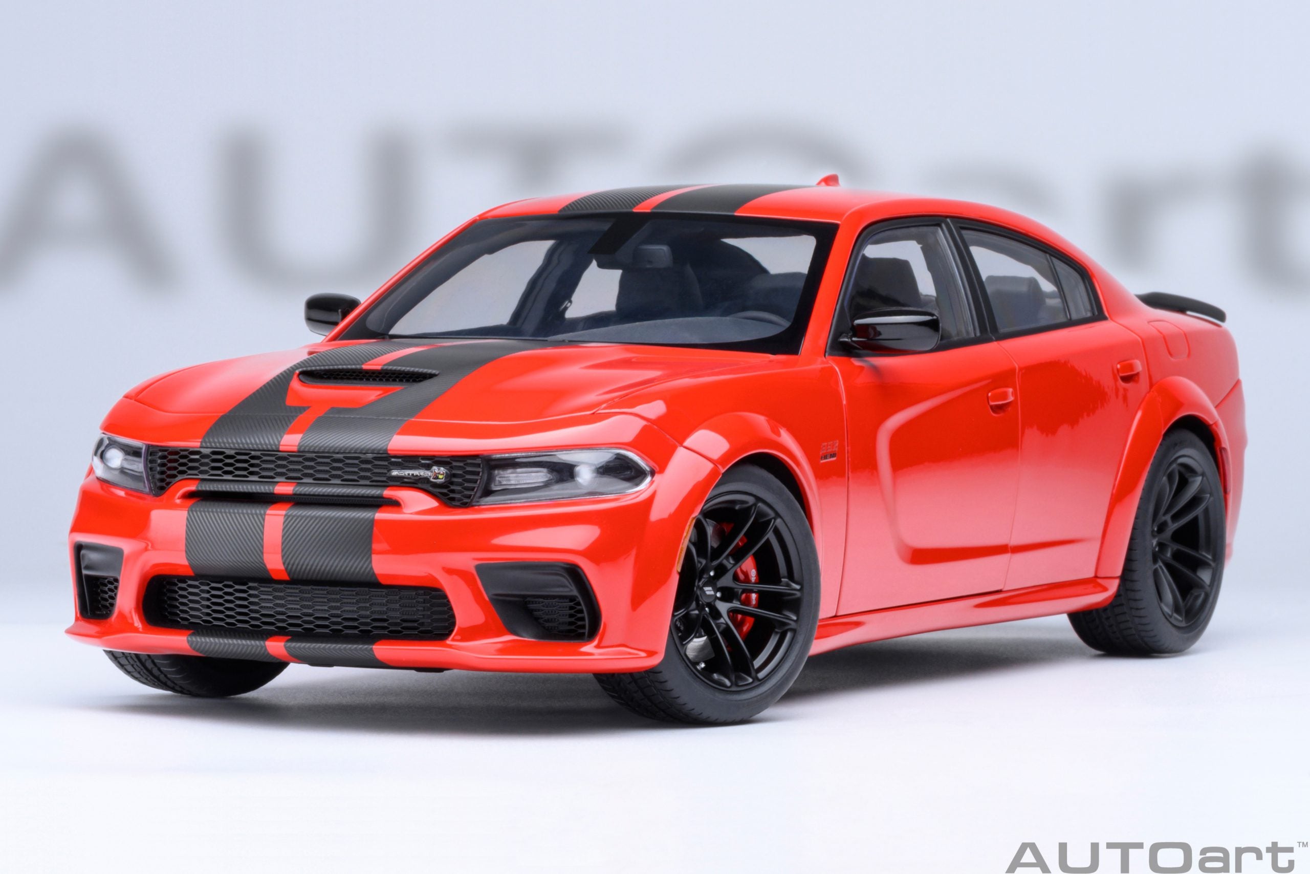 AutoArt 1:18- Dodge Charger Scat Pack Widebody (TorRed) AA71759